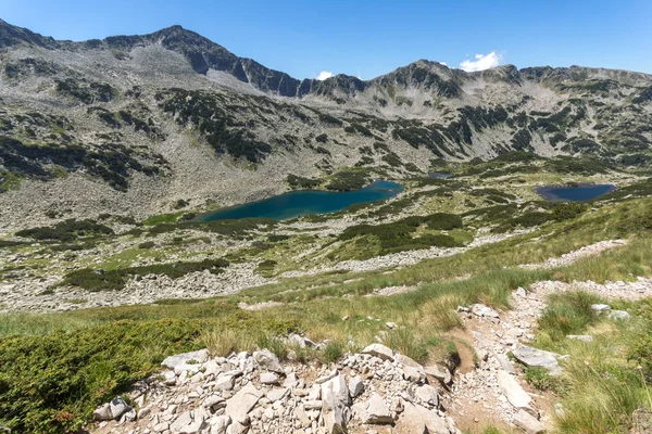 Úžasná Krajina Dalgoto Long Jezera Pohoří Pirin Bulharsko — Stock fotografie