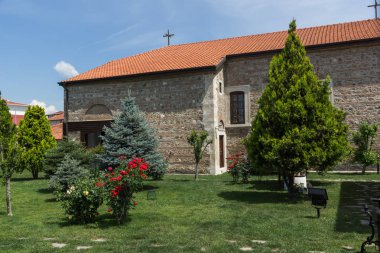 Edirne, Türkiye - 26 Mayıs 2018: Ortaçağ Bulgar Kilisesi Saint Constantine ve Saint Helena Edirne şehri, Doğu Trakya, Türkiye'de