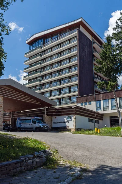 Pamporovo Bulgária Agosto 2018 Vista Verão Estância Esqui Pamporovo Rhodope — Fotografia de Stock