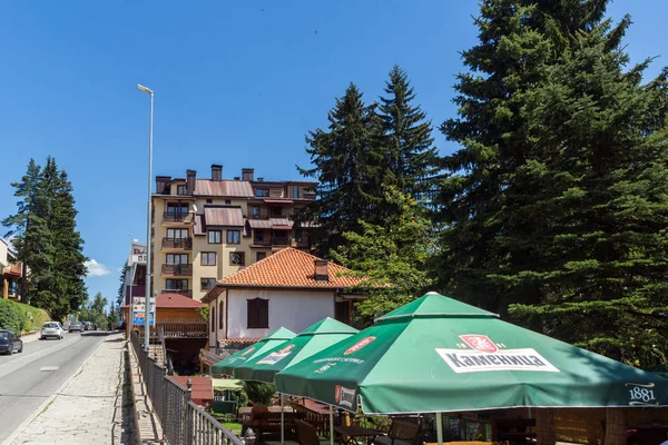 Pamporovo Bulgarien Augusti 2018 Sommaren Syn Skidorten Pamporovo Rodopibergen Smolyan — Stockfoto