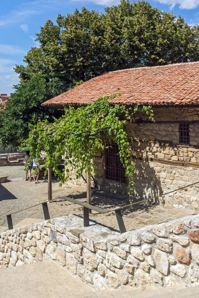 Nesebar Bulharsko Srpna 2018 Vnější Dávných Kostel Božského Spasitele Lázně — Stock fotografie