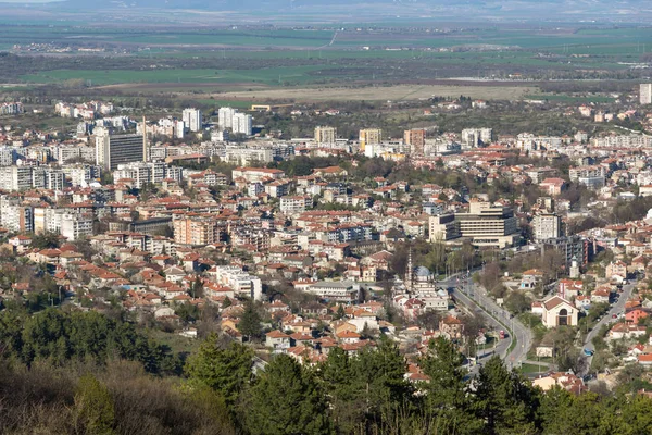 Panoramablick Auf Die Stadt Shumen Bulgarien — Stockfoto