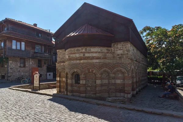 Nessebar Bulgarije Augustus 2018 Ruïnes Van Oude Kerk Van Saint — Stockfoto