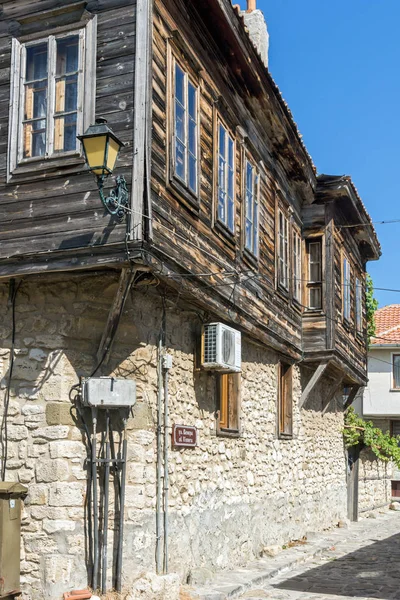 Nessebar Bulgaria August 2018 Typische Straße Der Altstadt Von Nessebar — Stockfoto