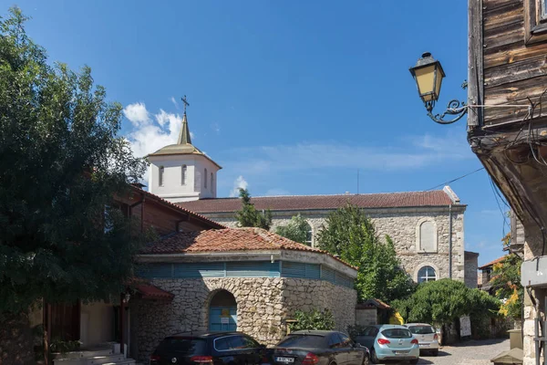 Nessebar Bulgarie Août 2018 Ruines Église Dormition Theotokos Dans Ville — Photo