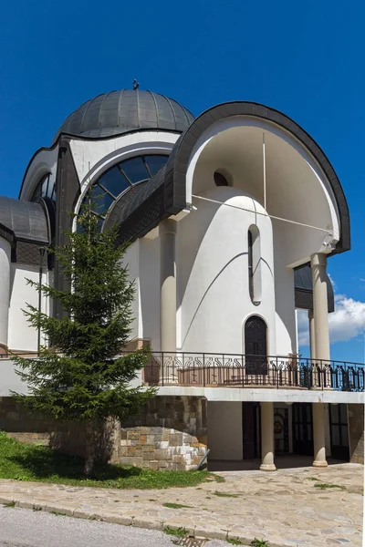 Pamporovo Bulgarie Août 2018 Église Assomption Très Sainte Mère Dans — Photo