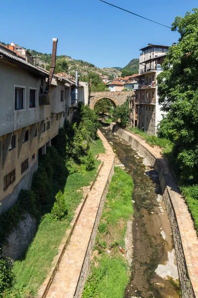 Kratovo Macedonia Luglio 2018 Vecchio Ponte Medievale Nel Centro Della — Foto Stock