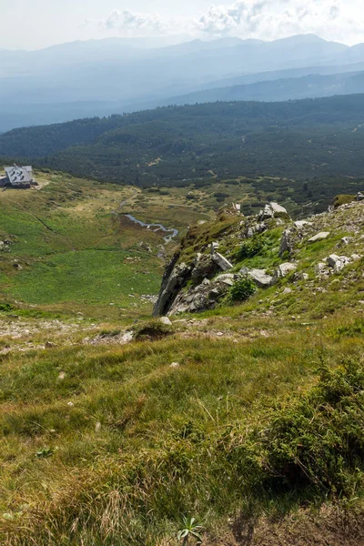 Panoramic view of The Lower Lake, Rila Mountain, The Seven Rila Lakes, Bulgaria