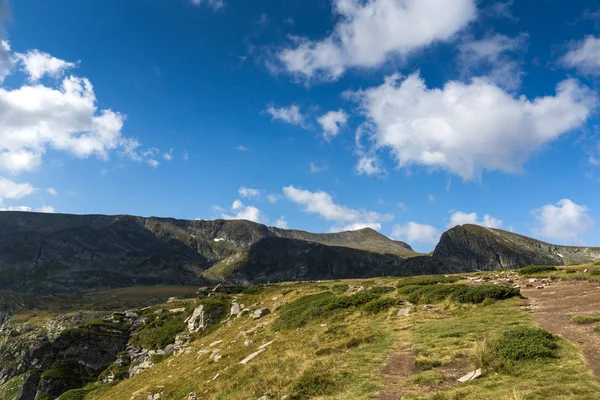 Panoramic view of The Lower Lake, Rila Mountain, The Seven Rila Lakes, Bulgaria