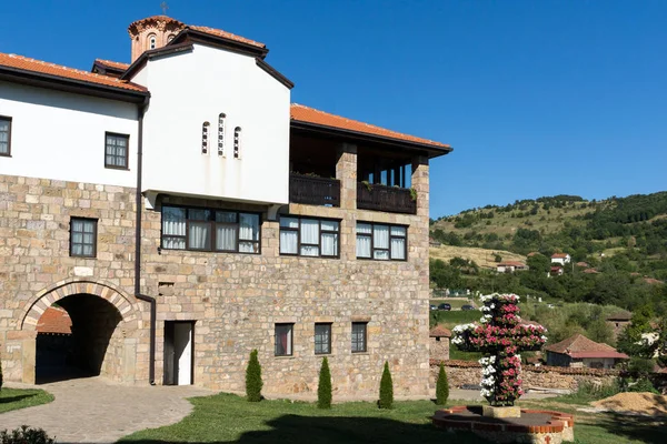 Monasterio Medieval San Arcángel Miguel San Ermitaño Gabriel Lesnovo Región — Foto de Stock