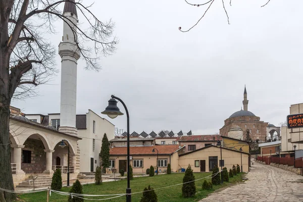 Skopje Macedónia 2018 Február Mecset Régi Város Skopje Macedónia Volt — Stock Fotó