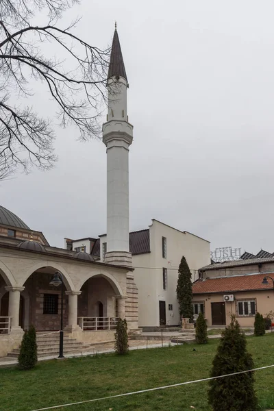 Skopje Repubblica Macedonia Febbraio 2018 Moschea Nel Centro Storico Skopje — Foto Stock