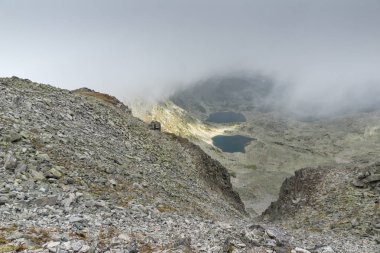 Musala tepe, Rila Dağı, Bulgaristan üzerinden muhteşem panoramik görünümü