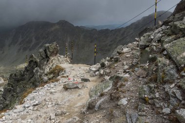 Musala tepe, Rila Dağı, Bulgaristan üzerinden muhteşem panoramik görünümü