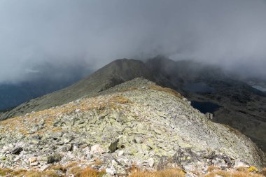 Musala tepe, Rila Dağı, Bulgaristan üzerinden muhteşem panoramik görünümü