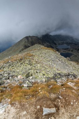 Musala tepe, Rila Dağı, Bulgaristan üzerinden muhteşem panoramik görünümü