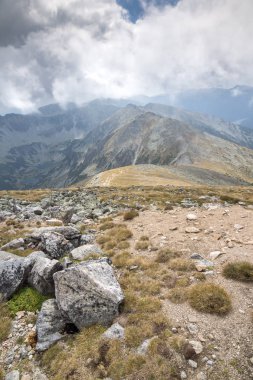 Musala tepe, Rila Dağı, Bulgaristan üzerinden muhteşem panoramik görünümü