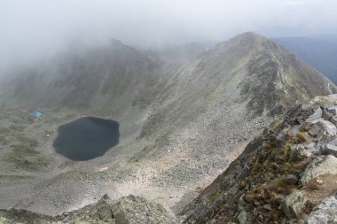 Musala tepe, Rila Dağı, Bulgaristan üzerinden muhteşem panoramik görünümü