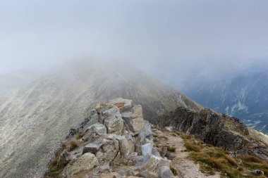 Musala tepe, Rila Dağı, Bulgaristan üzerinden muhteşem panoramik görünümü