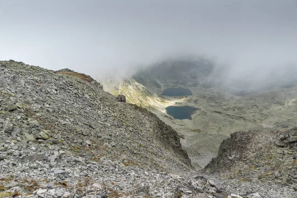 Increíble Vista Panorámica Desde Pico Musala Montaña Rila Bulgaria — Foto de Stock