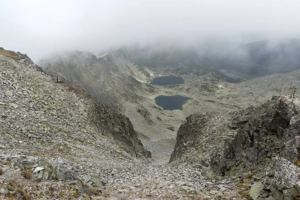 令人惊叹的全景从高穆萨拉峰 里拉山 保加利亚 — 图库照片