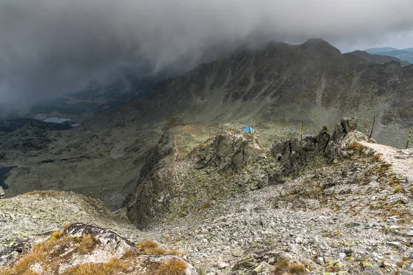 Musala tepe, Rila Dağı, Bulgaristan üzerinden muhteşem panoramik görünümü