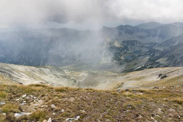 Musala Tepe Rila Dağı Bulgaristan Üzerinden Muhteşem Panoramik Görünümü — Stok fotoğraf