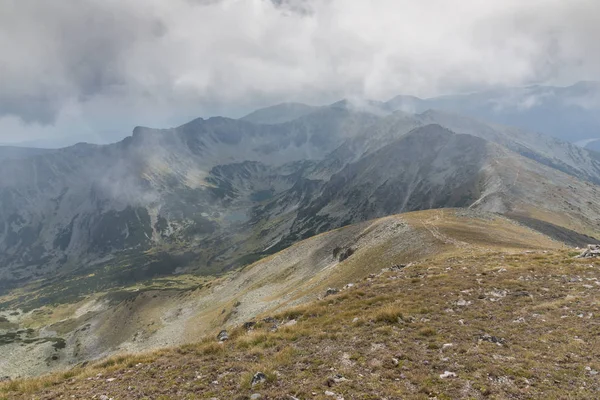 Καταπληκτική Πανοραμική Θέα Από Την Κορυφή Του Musala Βουνό Ρίλα — Φωτογραφία Αρχείου