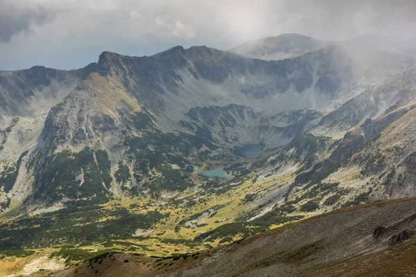 Musala Tepe Rila Dağı Bulgaristan Üzerinden Muhteşem Panoramik Görünümü — Stok fotoğraf