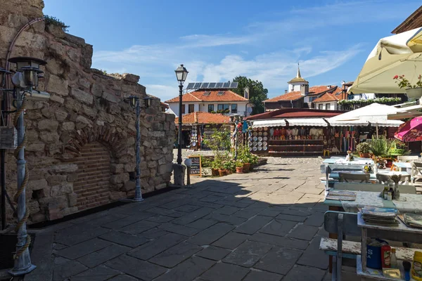 Nessebar Bulharsko Srpna 2018 Ruiny Starověké Církve Saint Sophia Regionu — Stock fotografie