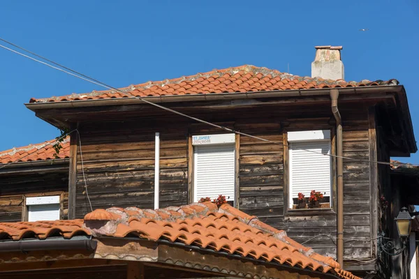 Nessebar Bulgaria Agosto 2018 Calle Típica Casco Antiguo Nessebar Región — Foto de Stock