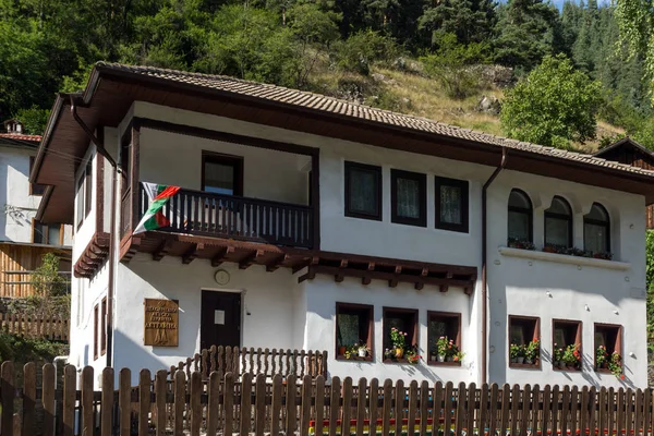 Shiroka Laka Bulgaria August 2018 Alte Häuser Der Historischen Stadt — Stockfoto