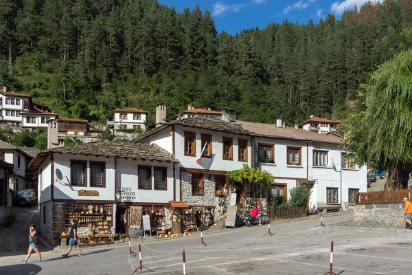 Shiroka Laka Bulgaristan Ağustos 2018 Eski Evleri Tarihi Şehir Shiroka — Stok fotoğraf