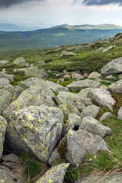 Úžasná Krajina Pohoří Vitoša Cherni Vrah Peak Sofia City Region — Stock fotografie