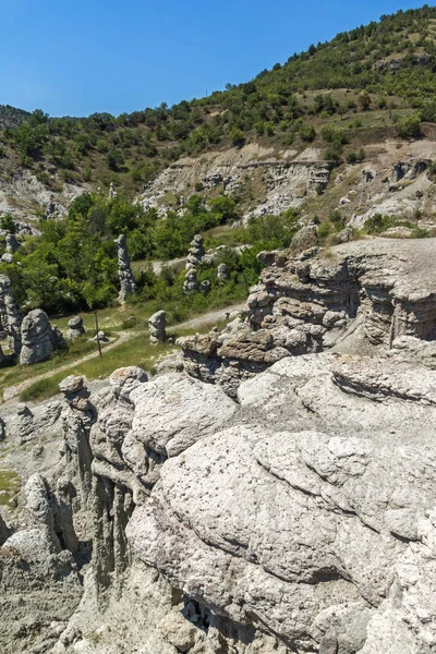 Rock Formation Stone Dolls Kuklica Town Kratovo Republic Macedonia — Stock Photo, Image