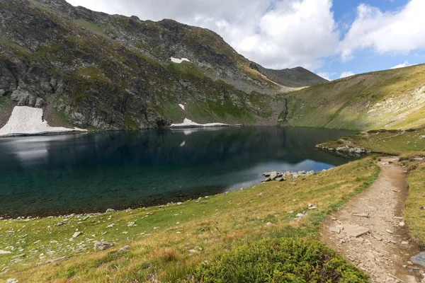 Вид Озеро Око Гора Рила Семь Озер Рила Болгария — стоковое фото