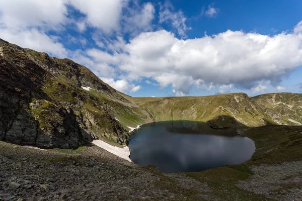 Вид Озеро Око Гора Рила Семь Озер Рила Болгария — стоковое фото