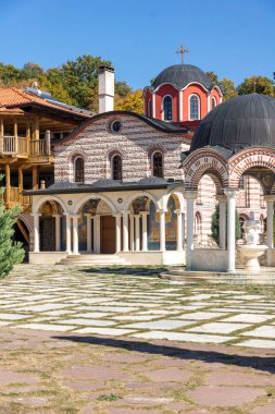 Ortaçağ Tsarnogorski (Gigintsy) Manastırı St Kozma ve Damyan, Pernik bölge, Bulgaristan