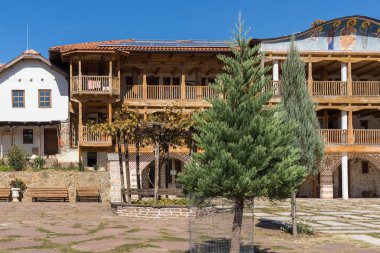 Ortaçağ Tsarnogorski (Gigintsy) Manastırı St Kozma ve Damyan, Pernik bölge, Bulgaristan