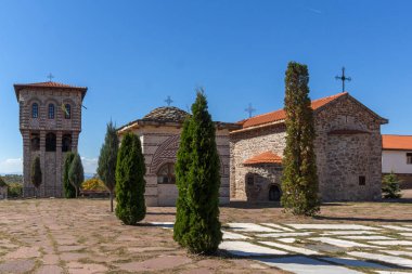Ortaçağ Tsarnogorski (Gigintsy) Manastırı St Kozma ve Damyan, Pernik bölge, Bulgaristan
