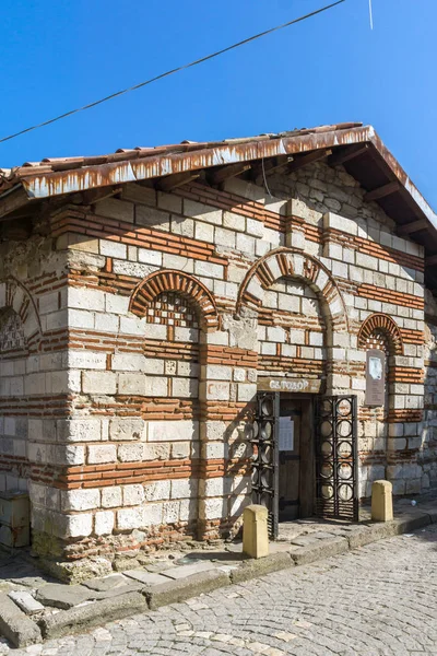 Nessebar Bulgaria Agosto 2018 Ruinas Antigua Iglesia San Teodoro Ciudad —  Fotos de Stock