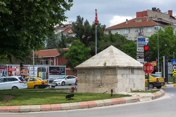 Edirne Turkiet Maj 2018 Typisk Gata Centrum Staden Edirne Östra — Stockfoto