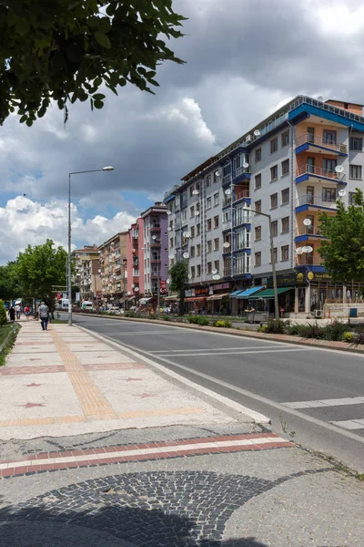 Edirne Turquia Maio 2018 Rua Típica Centro Cidade Edirne East — Fotografia de Stock