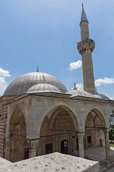 Edirne 土耳其 2018年5月26日 Defterdar 在土耳其东色雷斯 Edirne 市的穆斯塔法清真寺 — 图库照片