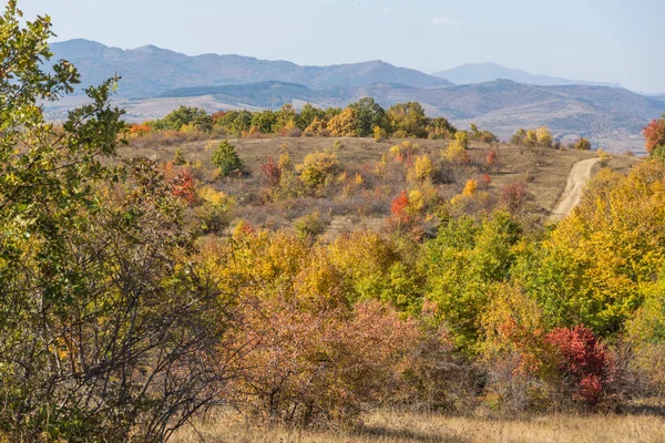 Increíble Paisaje Otoñal Montaña Cherna Gora Monte Negro Región Pernik — Foto de Stock