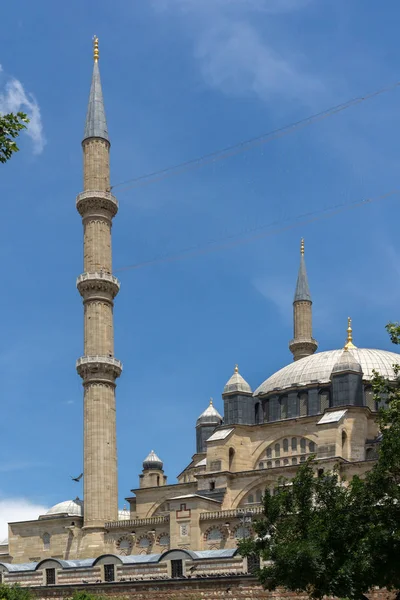 Architektonický Detail Postavený Architektem Mimarem Sinan Mezi 1569 1575 Selimiye — Stock fotografie