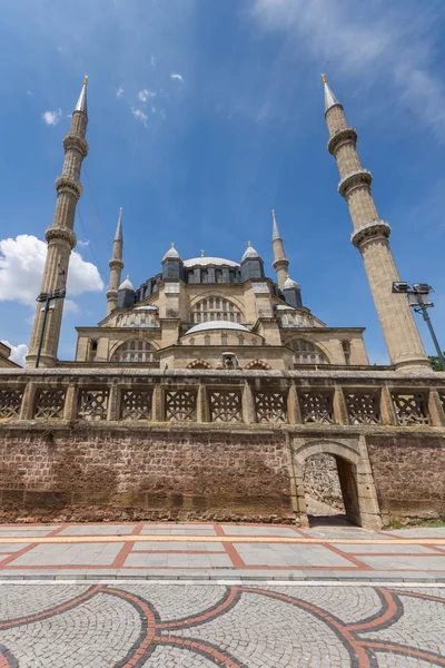 Architektonisches Detail Der Zwischen 1569 Und 1575 Erbauten Selimiye Moschee — Stockfoto