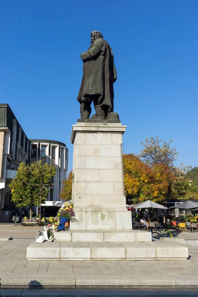 Błagojewgrad Bułgaria Października 2018 Gotse Delchev Pomnik Centrum Miasta Blagoevgrad — Zdjęcie stockowe
