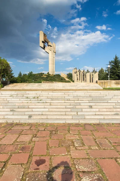 Stara Zagora Bulgarije Augustus 2018 Amazing Zonsondergang Van Memorial Complexe — Stockfoto