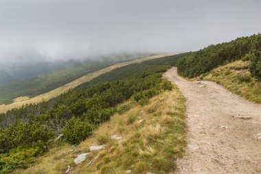 Musala tepe, Rila Dağı, Bulgaristan tırmanma için rotadan manzara